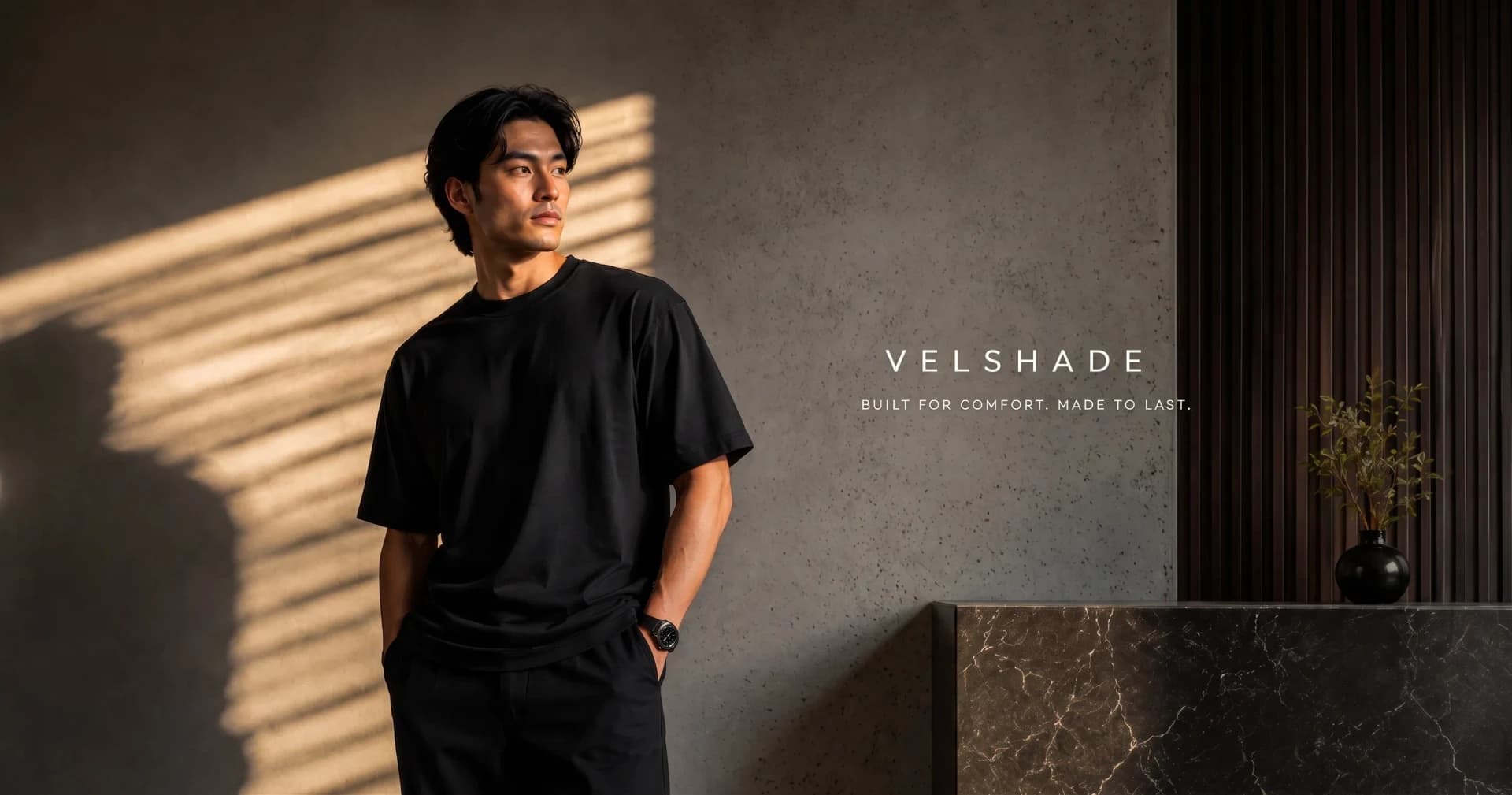 Clean silhouettes, heavyweight cotton, and a fit that doesn't chase trends — built to outlast the season.